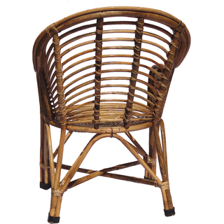 Cane Chair With Cushion