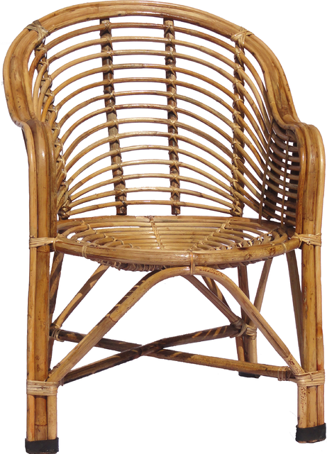 Cane Chair With Cushion