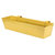 TrustBasket Set Of 2- Rectangular Railing Planter -Yellow  (23 Inch)