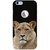 Fuson Designer Phone Back Case Cover Apple IPhone 6 (Logo View Window Case) ( Lion Looking Out )