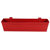 TrustBasket SET OF 4 -Rectangular Railing Planter-Green,Magenta,Teal,Red (23 Inch)
