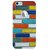 Fuson Designer Phone Back Case Cover Apple IPhone 6 (Logo View Window Case) ( Colored Bricks )