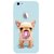 Fuson Designer Phone Back Case Cover Apple IPhone 6 (Logo View Window Case) ( Cute Little Dog On Display )