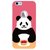 Fuson Designer Phone Back Case Cover Apple IPhone 6 (Logo View Window Case) ( Panda Having Lunch )