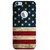 Fuson Designer Phone Back Case Cover Apple IPhone 6 (Logo View Window Case) ( US Flag Theme )