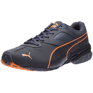 Buy Puma Men'S Black & Orange Lace-Up Running Shoes Online @ ₹2499 from ...