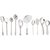 GTC Stainless Steel Cooking and Serving Spoon, Set of 10
