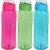 24 Oz. Water Bottle with Flip-top Lid, 3 Pack