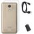 TBZ Transparent Silicon Soft TPU Slim Back Case Cover for Lenovo K6 Power with Micro USB OTG Connector Adapter and Data Cable