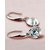 Mahi Silver  White Contemporary Alloy Party Rhodium Plated Crystal Hangings