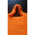 ladies bag market bag crochet purse gift  hand  made		orange		