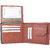 Tamanna Men Tan, Black Genuine Leather Wallet  (8 Card Slots)