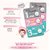 Bioaqua Pig Nose Mask Remove Blackhead Acne Remover Clear Black Head-3 STEP KIT bamboo charcoal,Vitamin C, oat extract