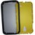 Shree Retail Back Cover With Screen Protector For Samsung Galaxy S4 GT I9500 - Yellow Black