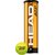 Head Tournament ATP Golden Tennis Ball (Pack of 8, Fluorescent Yellow)