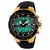 Skmei Round Analog Multi-function Gold Stainless Steel Watch for Men