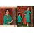 Irtiqa Fashion Women's Satin Cotton Semi Stitched Salwar Kameez Suit, IF24MulticolouredFreesize