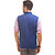 Chokore Men's Reversible Pink with White  Blue Checks / Blue Cotton Nehru Jacket
