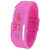 LETEST MANGNETIC PINK LED ANALOG WATCH FOR BOYS.