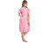 Be You Fashion Women Terry Cotton Pink Two-Tone Bath Robe