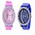 NEW BRAND SUPER FAST SELLING MOON COMBO ANALOG WATCH FOR GIRLS.