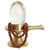 only4you Brass Shivling with Sphatik Ling and Rudraksha Mala 6mm