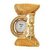 Glory Round Dial Golden Leather Strap Womens Mechanical Watch BY MISS