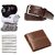iLiv Brown PU Wallet For Men(Combo of 3 Pair Socks, 3Pcs Hanky, 1 Wallet, 1 Belt)