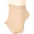 Aged New Pack of 5 Skin Mini Ankle Length Soft Skin Socks