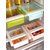 Omkar Shopy Multifuction Plastic Kitchen Refrigerator Storage Rack Home Fridge Shelf tray