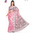 INDIAN BOLLYWOOD DESIGNER Nett Pink SAREE & BLOUSE Chanderi Baby Pink 136