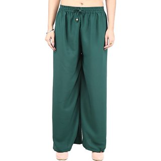 jaipuri collection Regular Fit Women's Dark Green Trousers