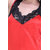 Belle Nuits Solid Red Nighty