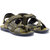 Provogue Olive Velcro Sandals For Men