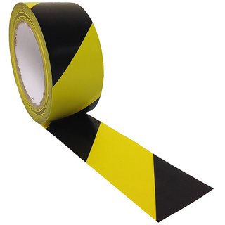 Buy 3M Hazard Warning Tape 766 Black/Yellow, 2 in x 36 yd Pack of 5 ...