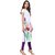 Janasya White Printed Crepe Stitched Kurti