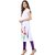 Janasya White Printed Crepe Stitched Kurti