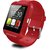 Bluetooth Smartwatch U8 Red With Apps Compatible with HTC Desire 620G Dual Sim
