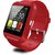 Bluetooth Smartwatch U8 Red With Apps Compatible with HTC Desire 820Q Dual Sim