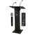 AHUJA PA LECTURN SYSTEM WITH INBUILT SPEAKERS, AMPLIFIER, CORDLESS MIC, PODIUM MIC, USB PORT WSL2500R