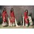 Style Amaze Red and White Printed Chiffon Salwar Suit Material