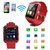 Bluetooth Smartwatch U8 Red With Apps Compatible with Reliance Jio LYF Water
