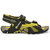 PEGASUS Brown and Yellow Casual Sandals for Men