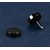 Double Sided Round Barbell Stainless Steel Black For Men Women Unisex Earrings 1 Pair CODEDG-7103