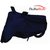 Autohub Bike Body Cover Without Mirror Pocket All Weather For Yamaha FZ-S - Blue Colour