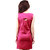 Klick2Style Front Loop Dress Dark Pink DRS1019DrkPnk