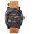 Men Curren Brown Leather Analog Watch for Men BY MISS