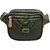 Donex Solid Polyester Unisex waist pouch Green 1613