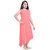 Aarika Girls Self design Premium Net Party Wear Gown