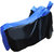 Autohub Premium Quality Bike Body Cover UV Resistant For Hero Pleasure - Black  Blue Colour